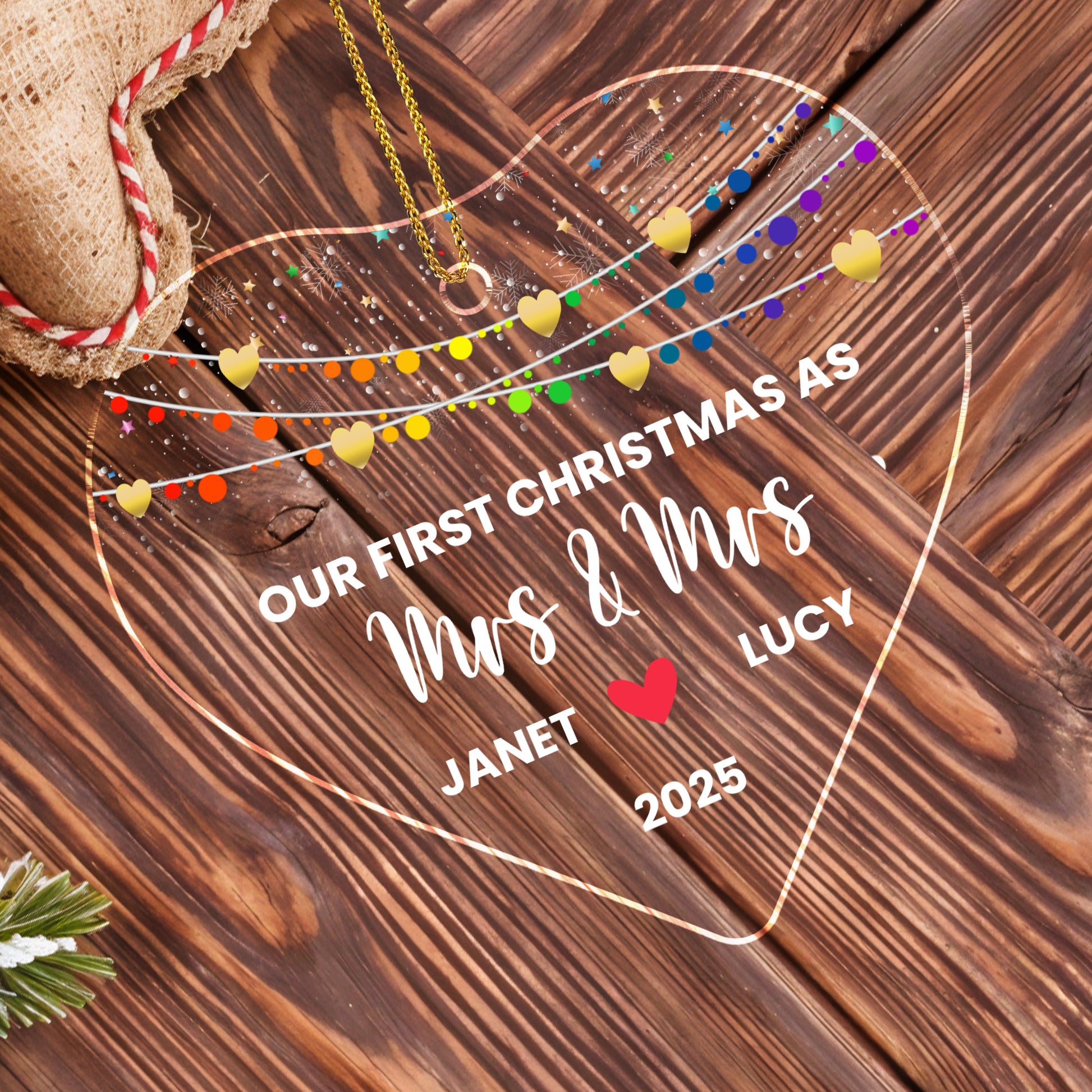 Our First Christmas As Mrs & Mrs, Christmas Lights