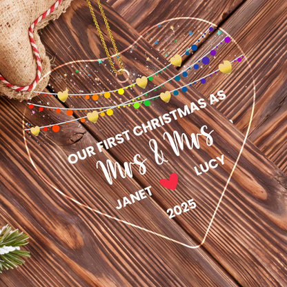 Our First Christmas As Mrs & Mrs, Christmas Lights