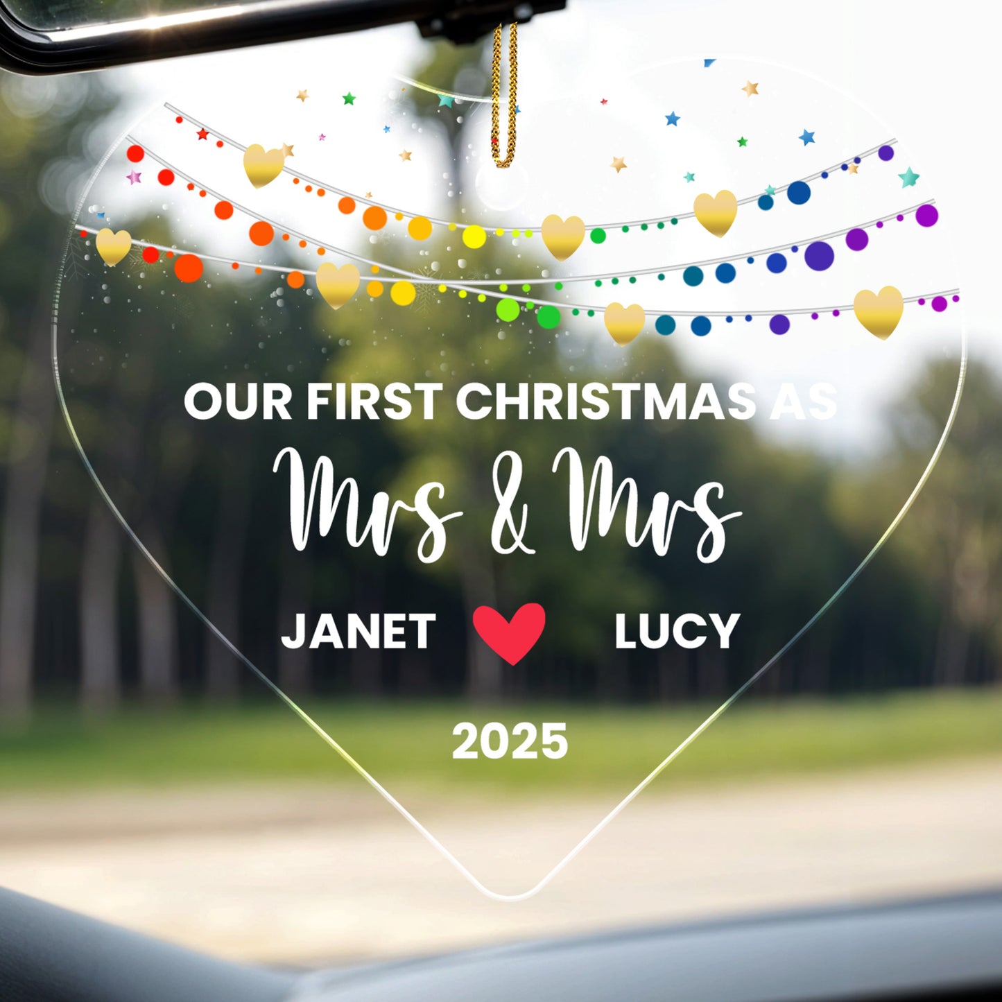 Our First Christmas As Mrs & Mrs, Christmas Lights