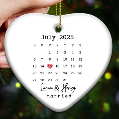 July Month Showing Important Date In Heart