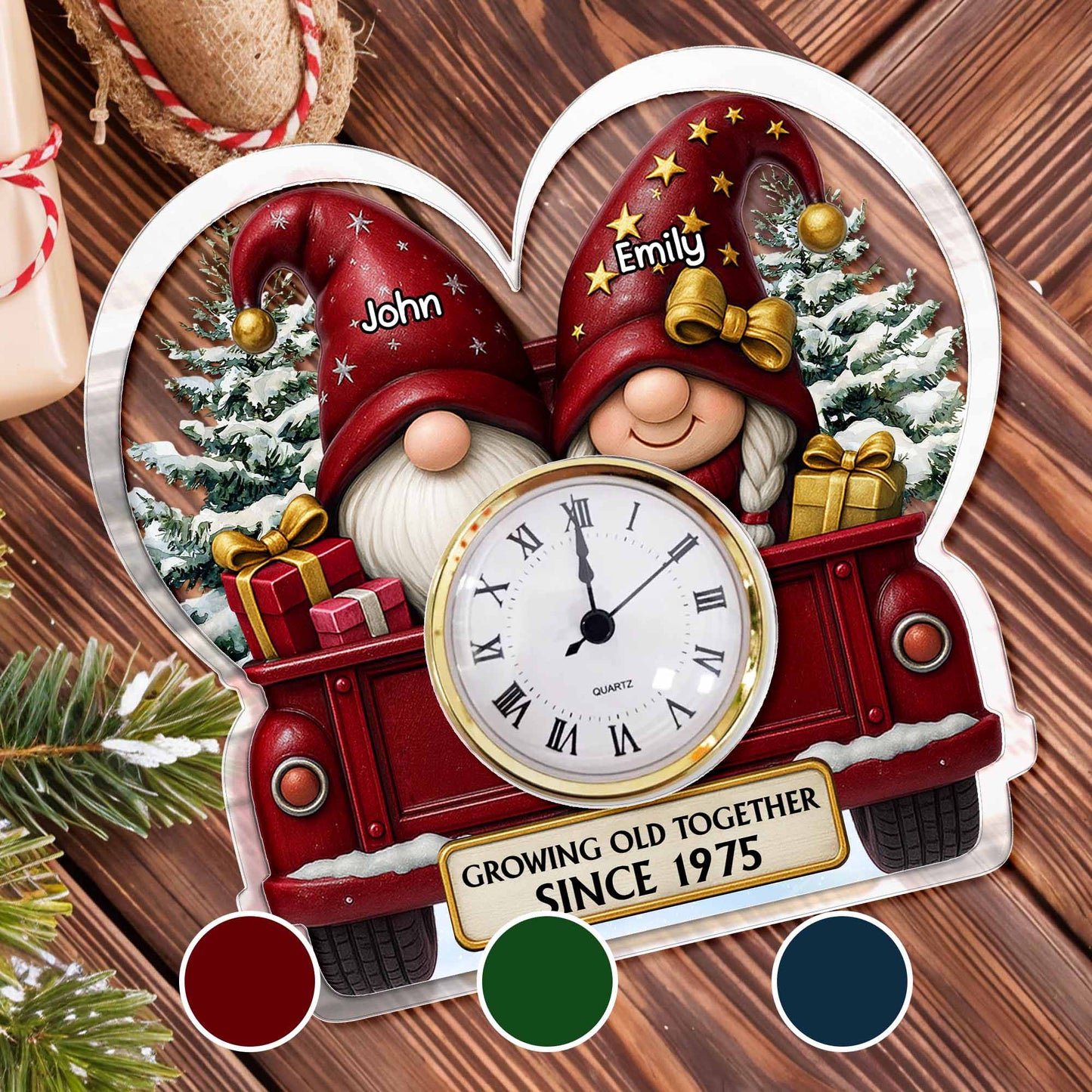 Growing Old Together with Christmas Gnomes and Gifts