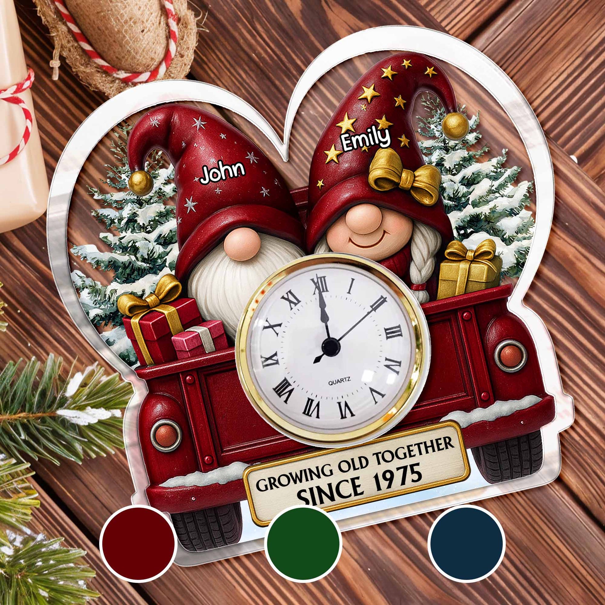 Growing Old Together with Christmas Gnomes and Gifts