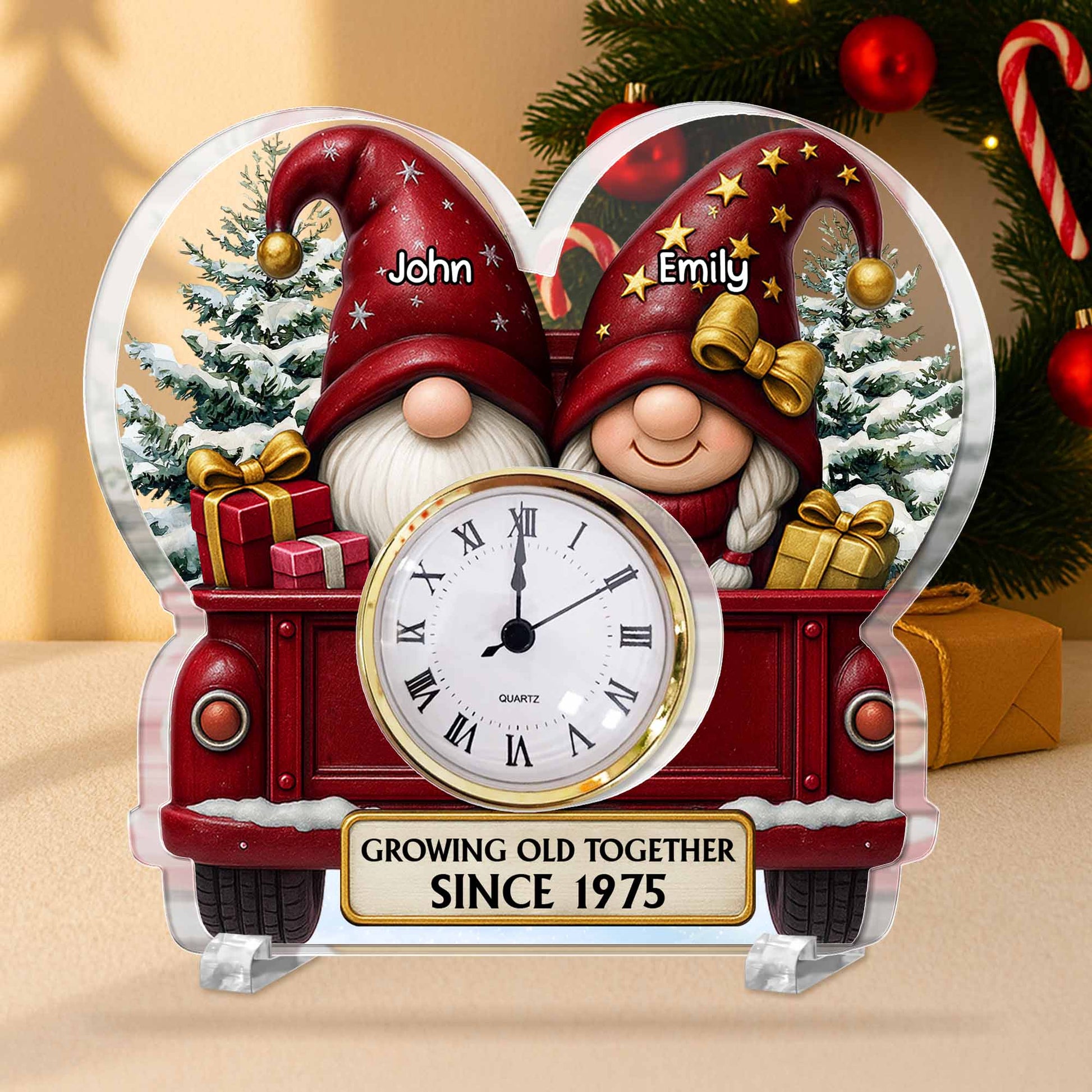 Growing Old Together with Christmas Gnomes and Gifts