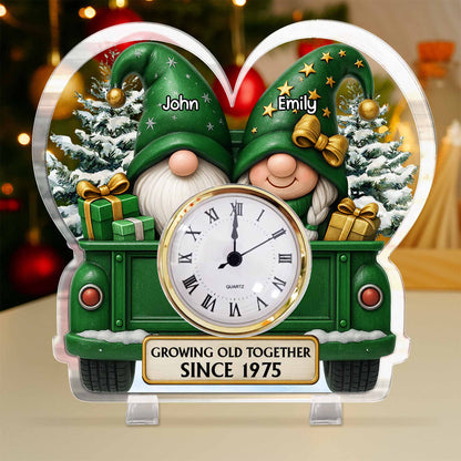 Growing Old Together with Christmas Gnomes and Gifts