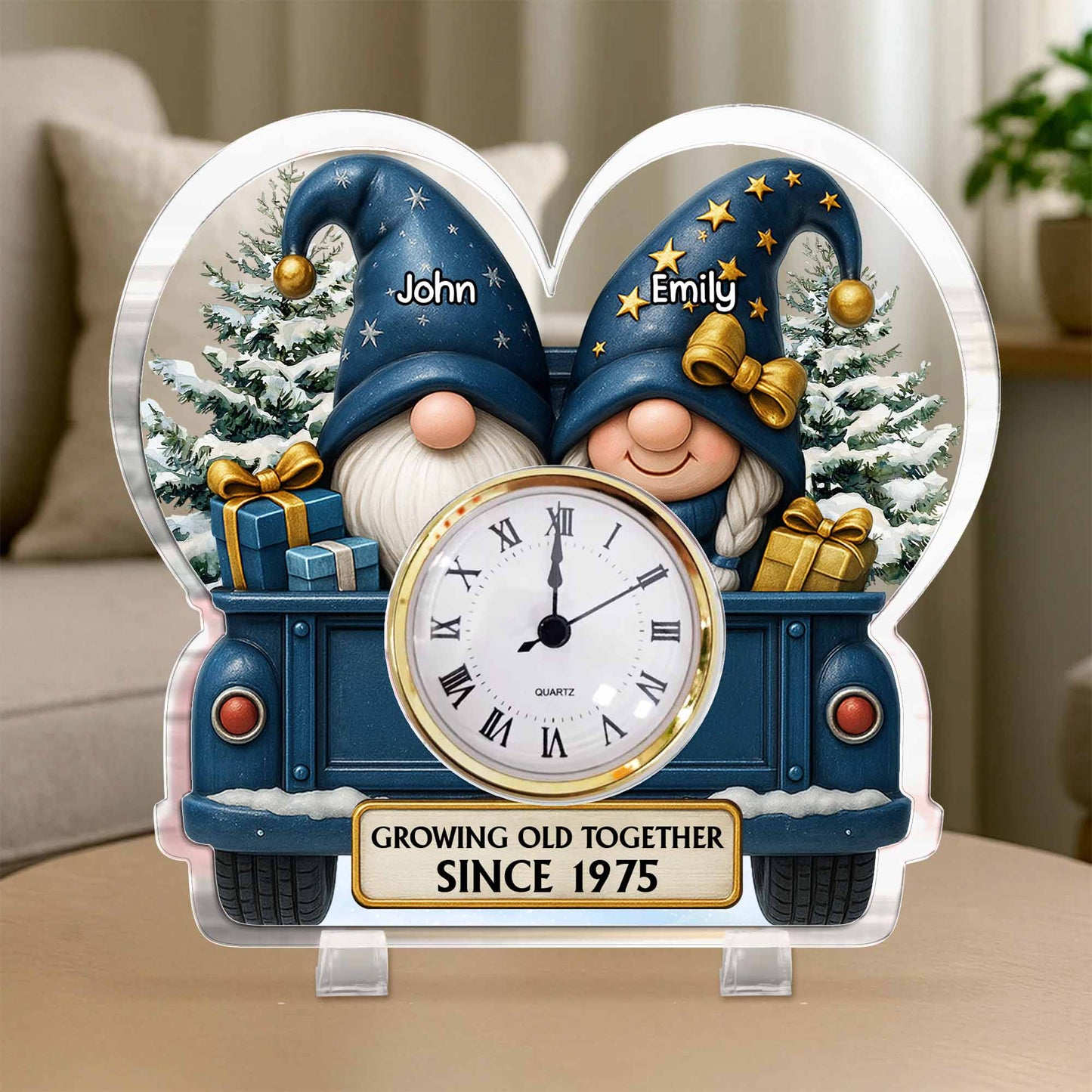 Growing Old Together with Christmas Gnomes and Gifts