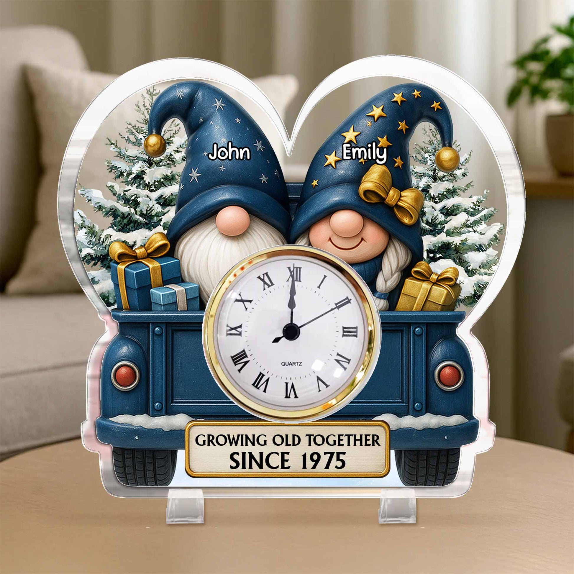 Growing Old Together with Christmas Gnomes and Gifts