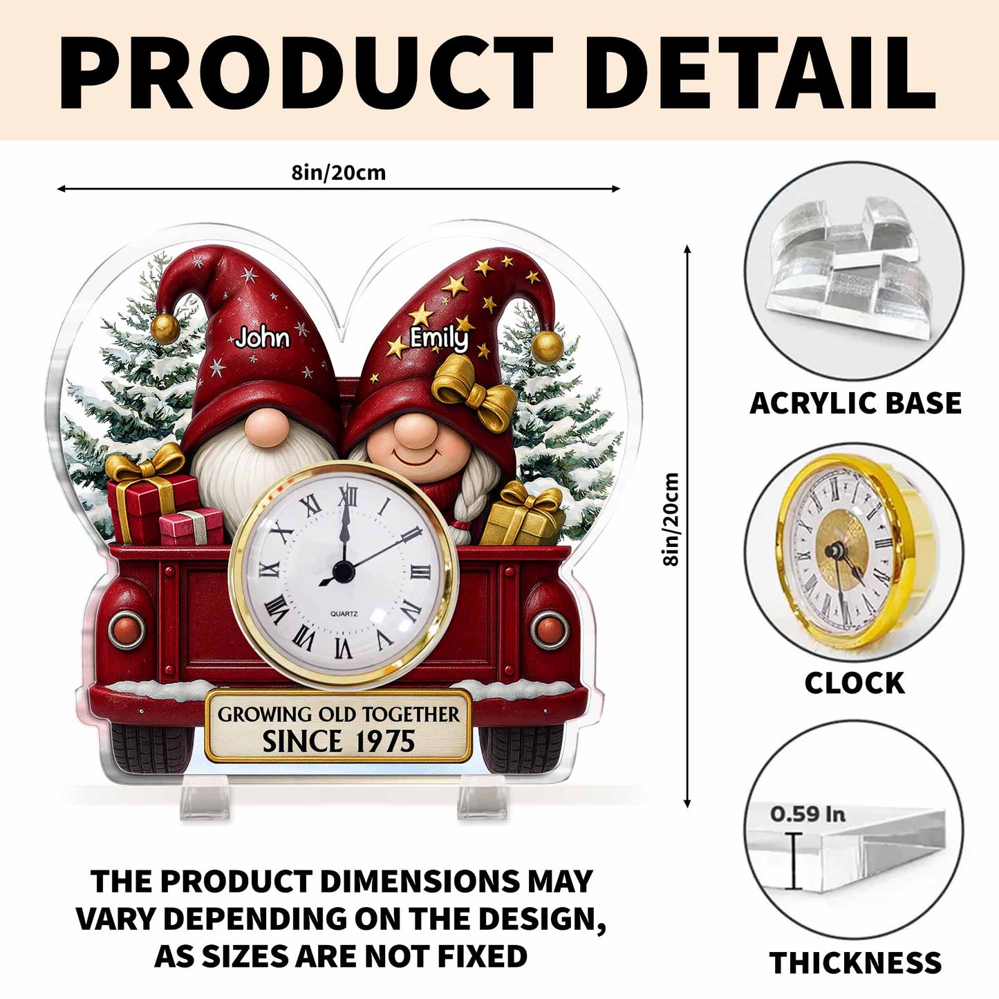 Growing Old Together with Christmas Gnomes and Gifts