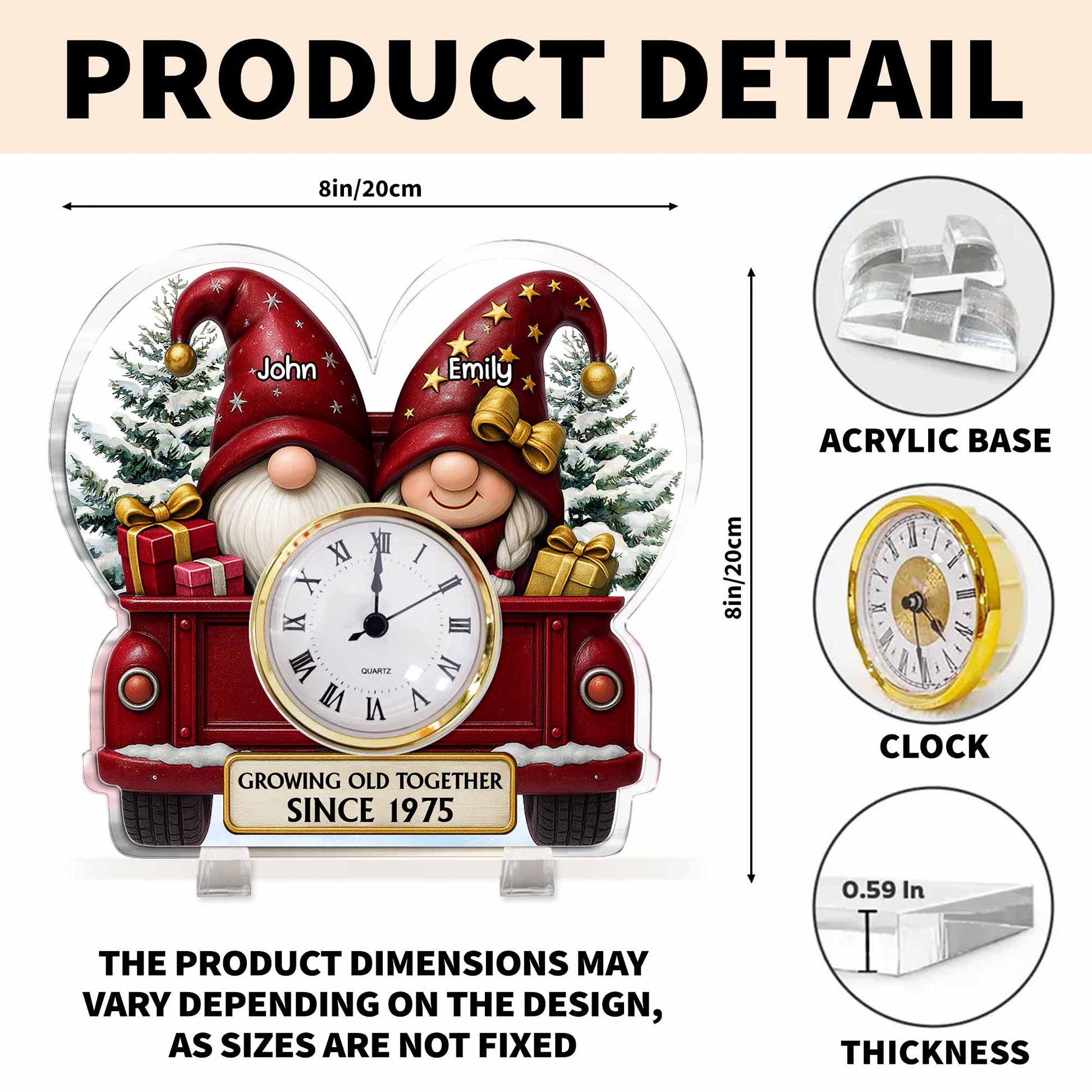 Growing Old Together with Christmas Gnomes and Gifts