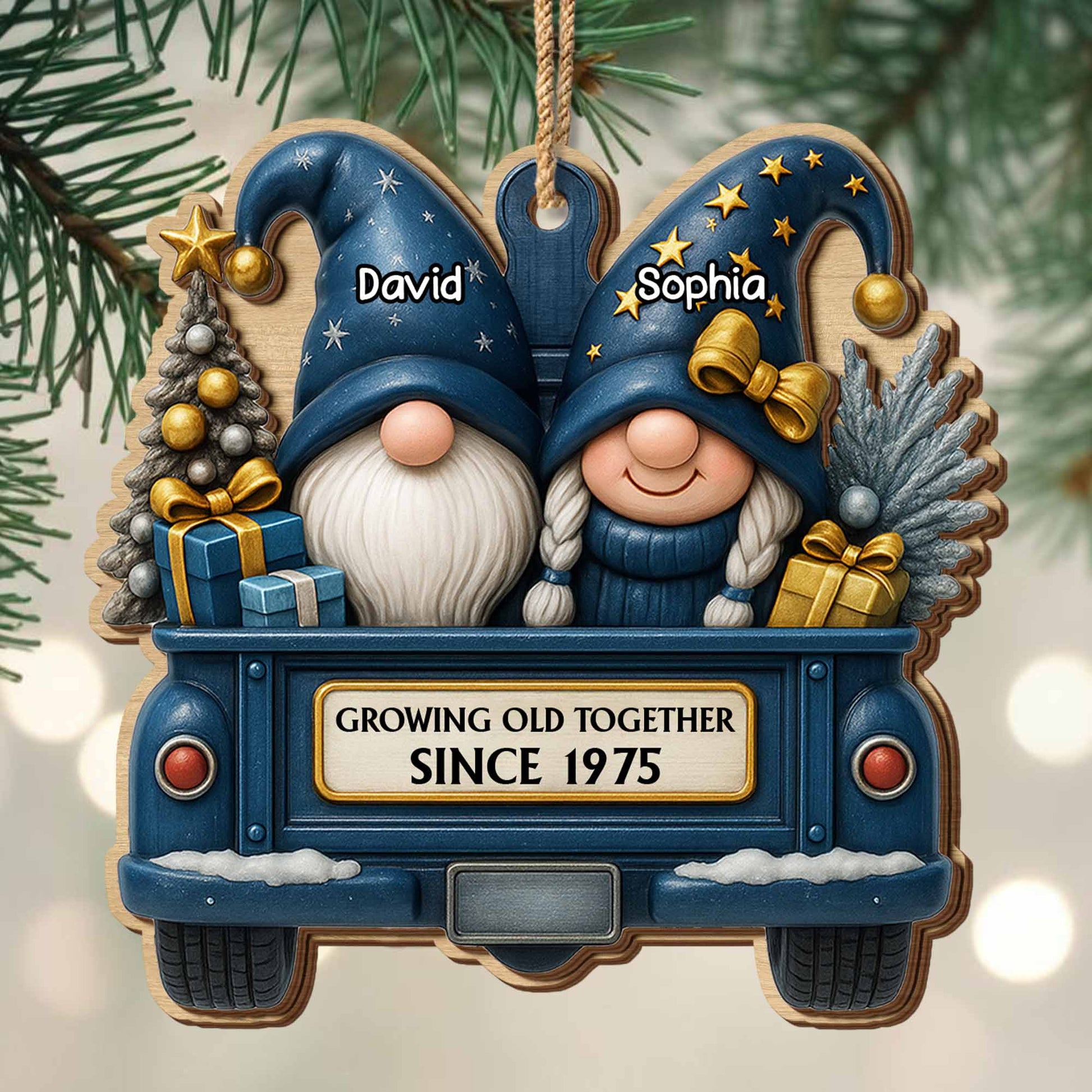 Growing Old Together Since, Charming Christmas Gnomes