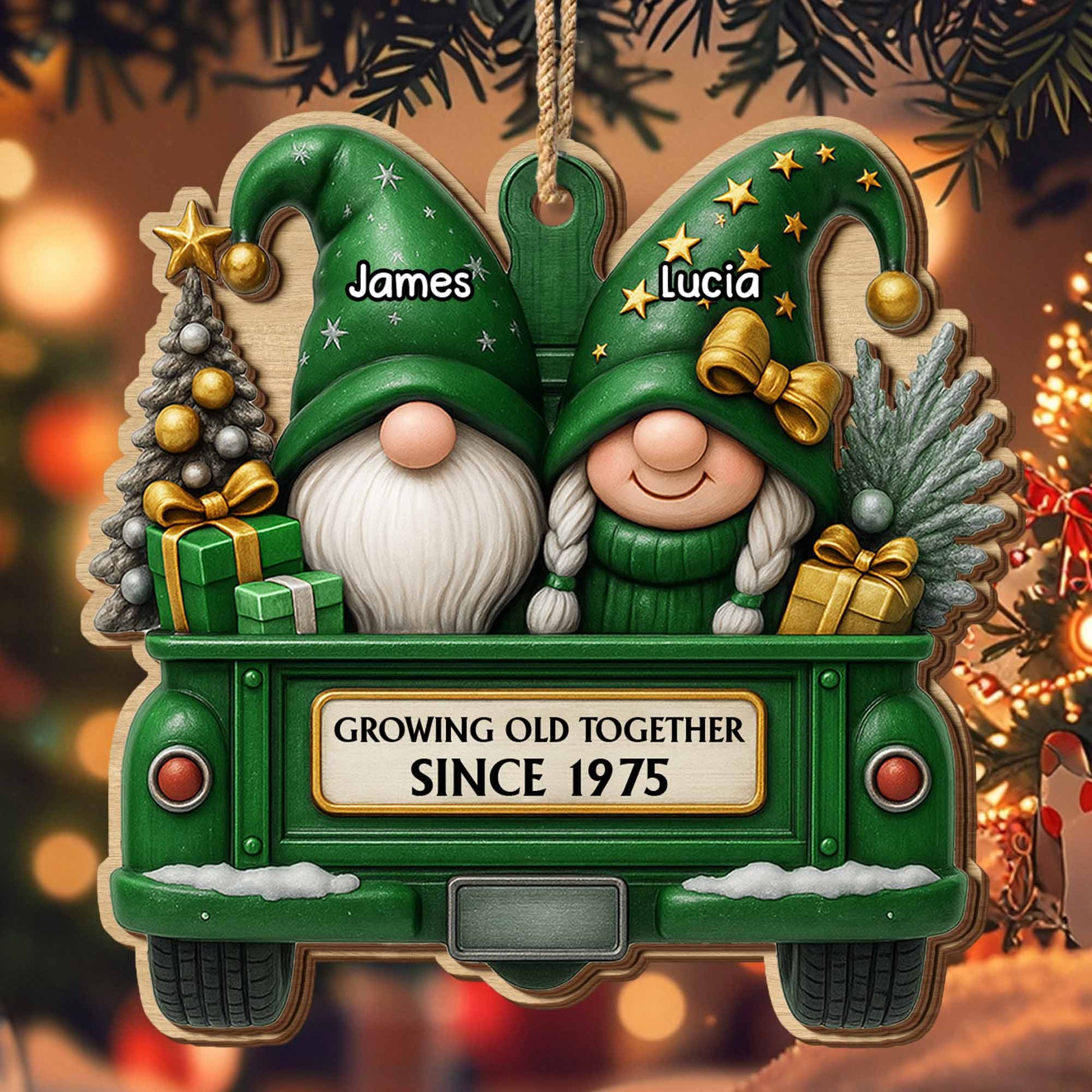 Growing Old Together Since, Charming Christmas Gnomes