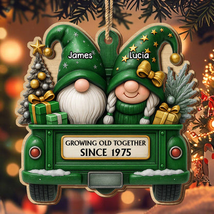 Growing Old Together Since, Charming Christmas Gnomes