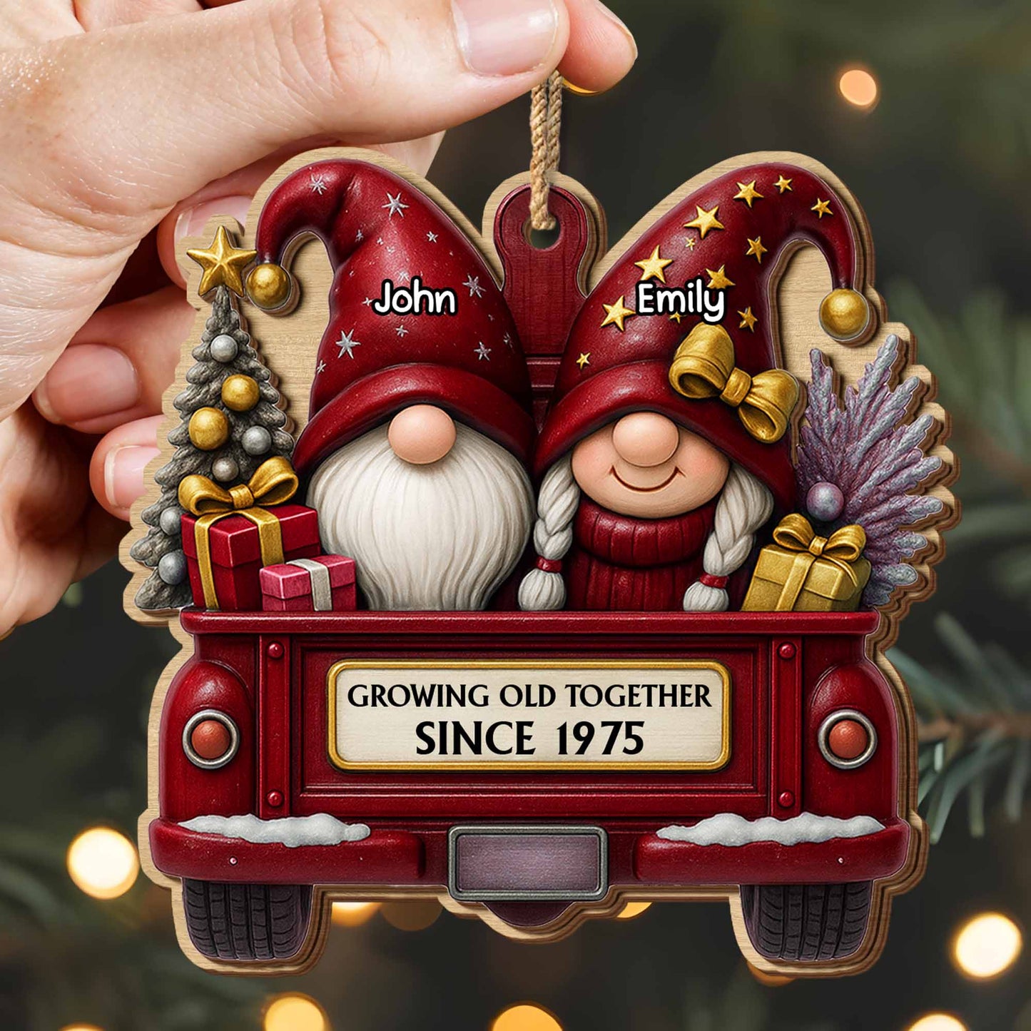 Growing Old Together Since, Charming Christmas Gnomes
