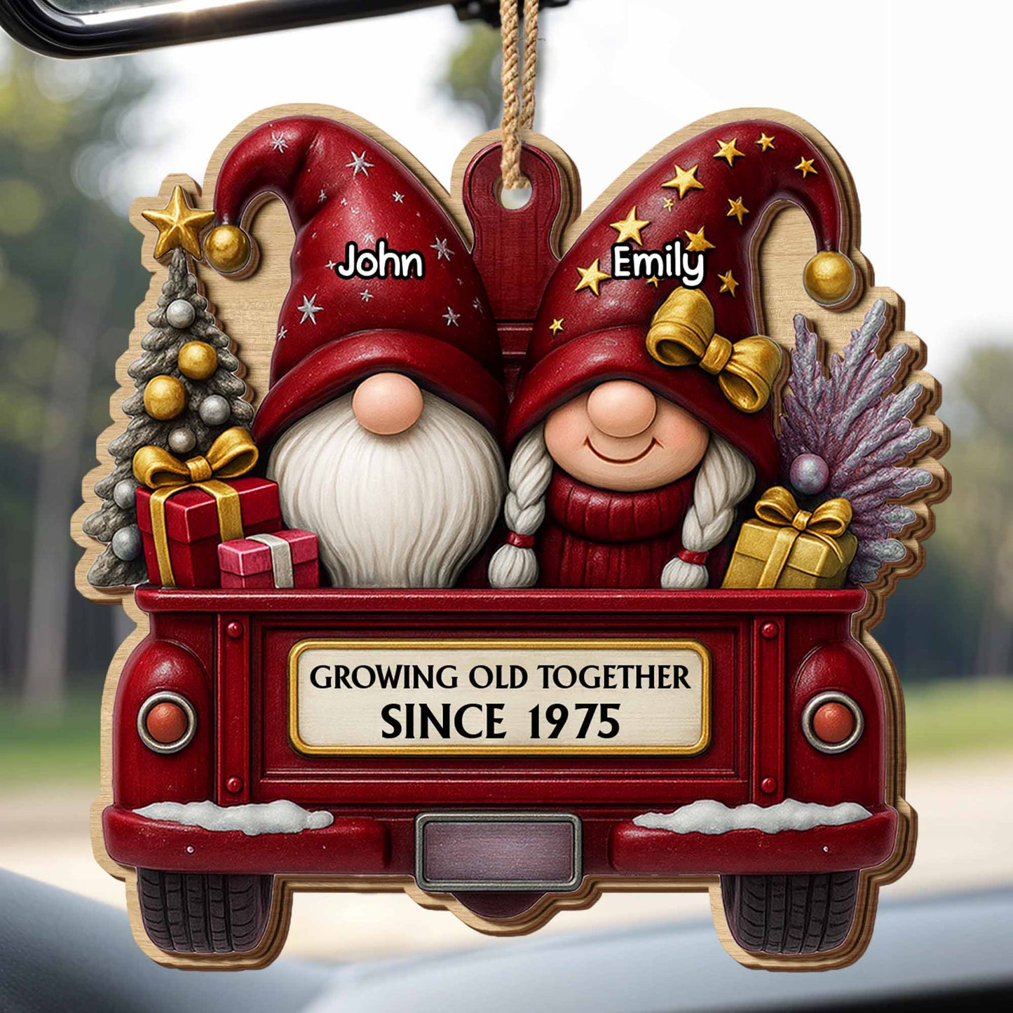 Growing Old Together Since, Charming Christmas Gnomes