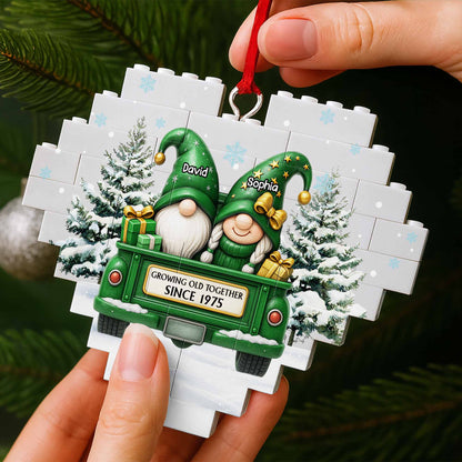 Growing Old Together, Christmas Tree and Red Truck