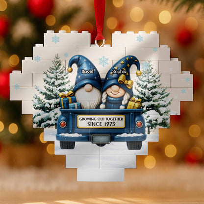 Growing Old Together, Christmas Tree and Red Truck