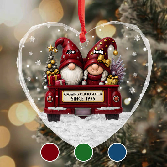 Growing Old Together With Gnomes and Christmas Tree