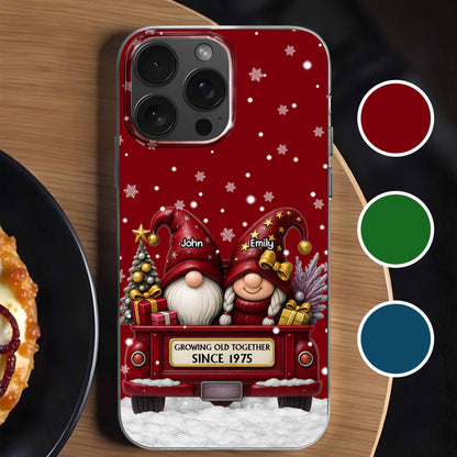 Growing Old Together, Christmas Gnomes On Truck