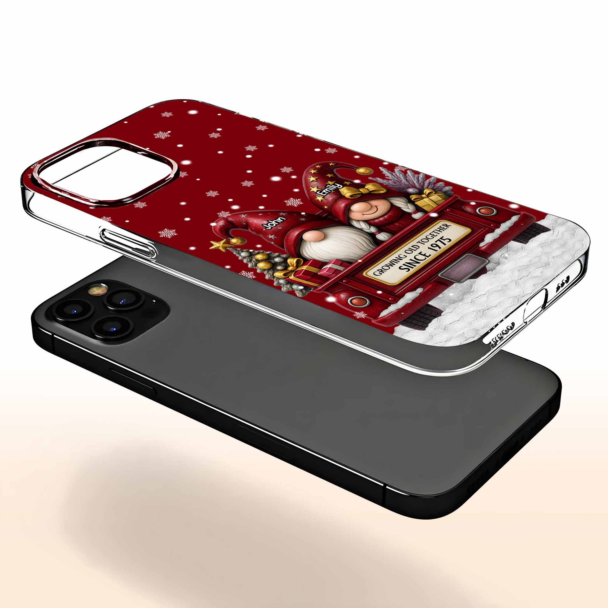 Growing Old Together, Christmas Gnomes On Truck