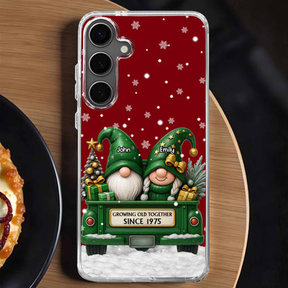 Growing Old Together, Christmas Gnomes On Truck