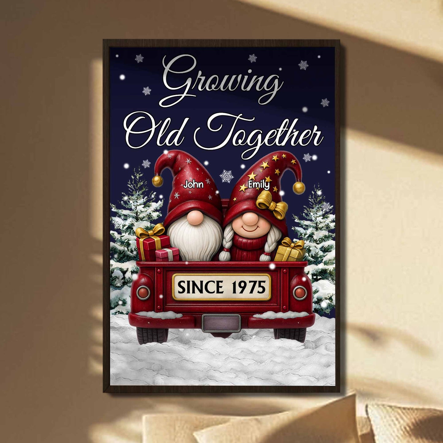 Growing Old Together Vintage Truck and Christmas Gifts