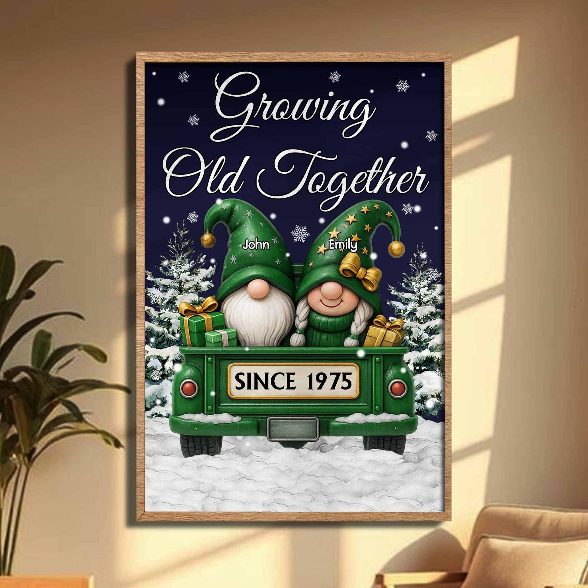 Growing Old Together Vintage Truck and Christmas Gifts