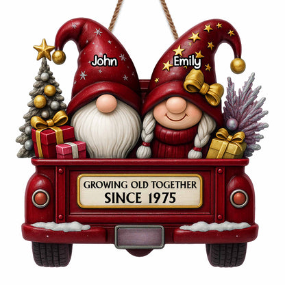 Growing Old Together, Gnomes in a Truck