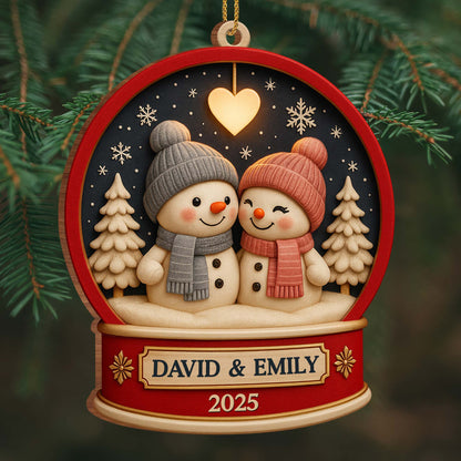 Celebrate Magical Winter Moments With Two Adorable Snowmen
