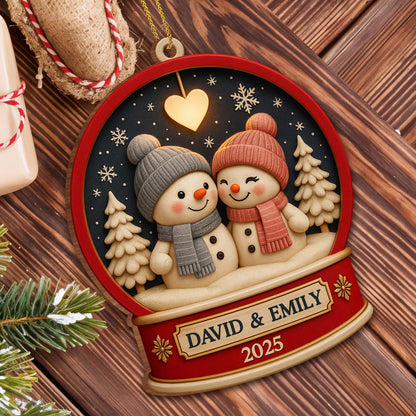 Celebrate Magical Winter Moments With Two Adorable Snowmen