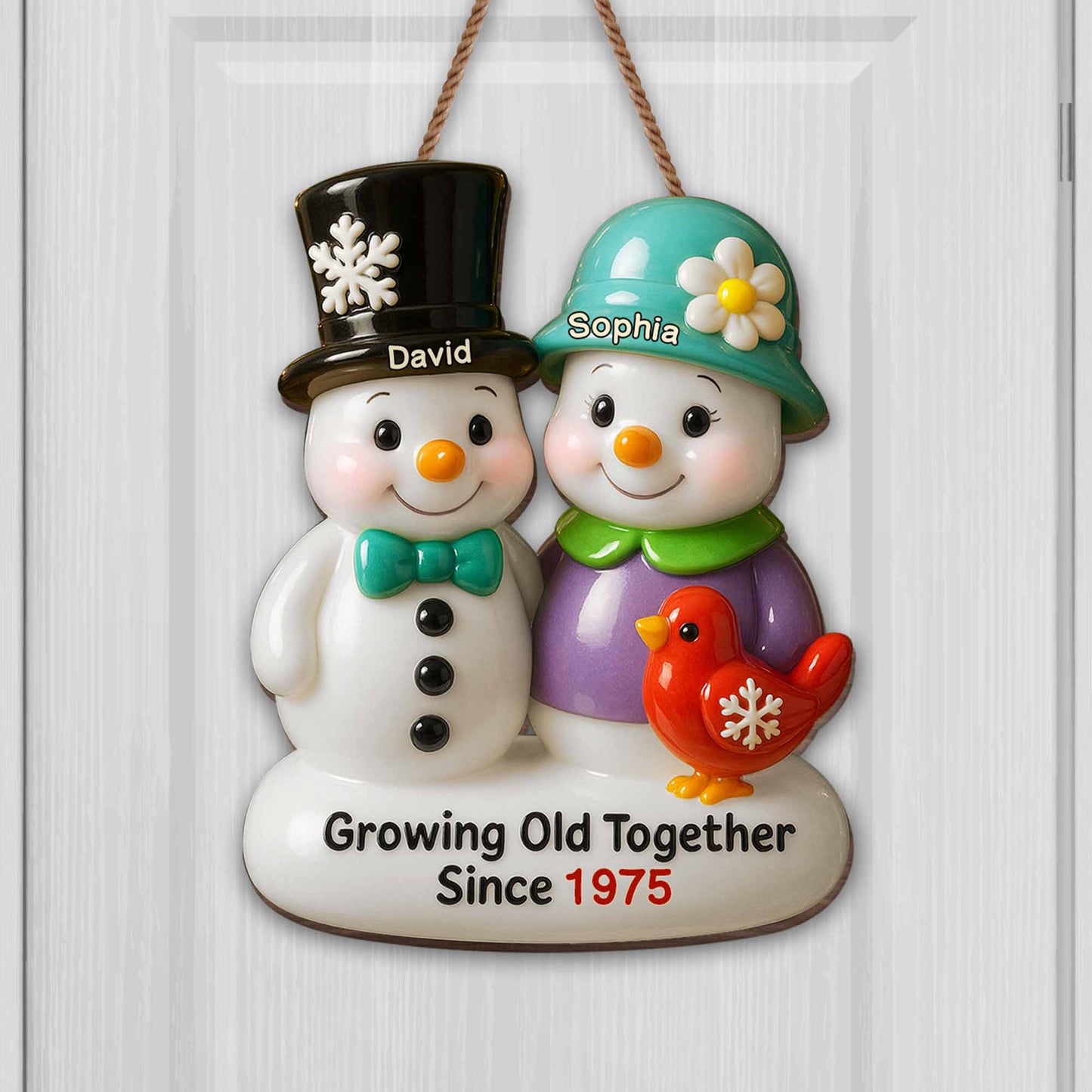 Growing Old Together, Snowmen and Bird