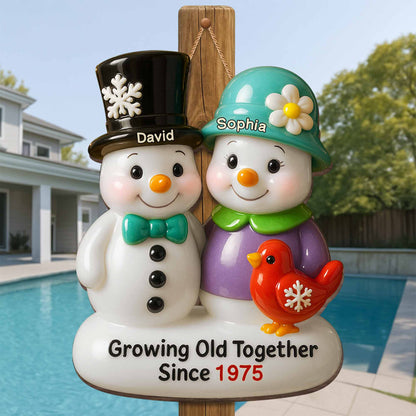 Growing Old Together, Snowmen and Bird