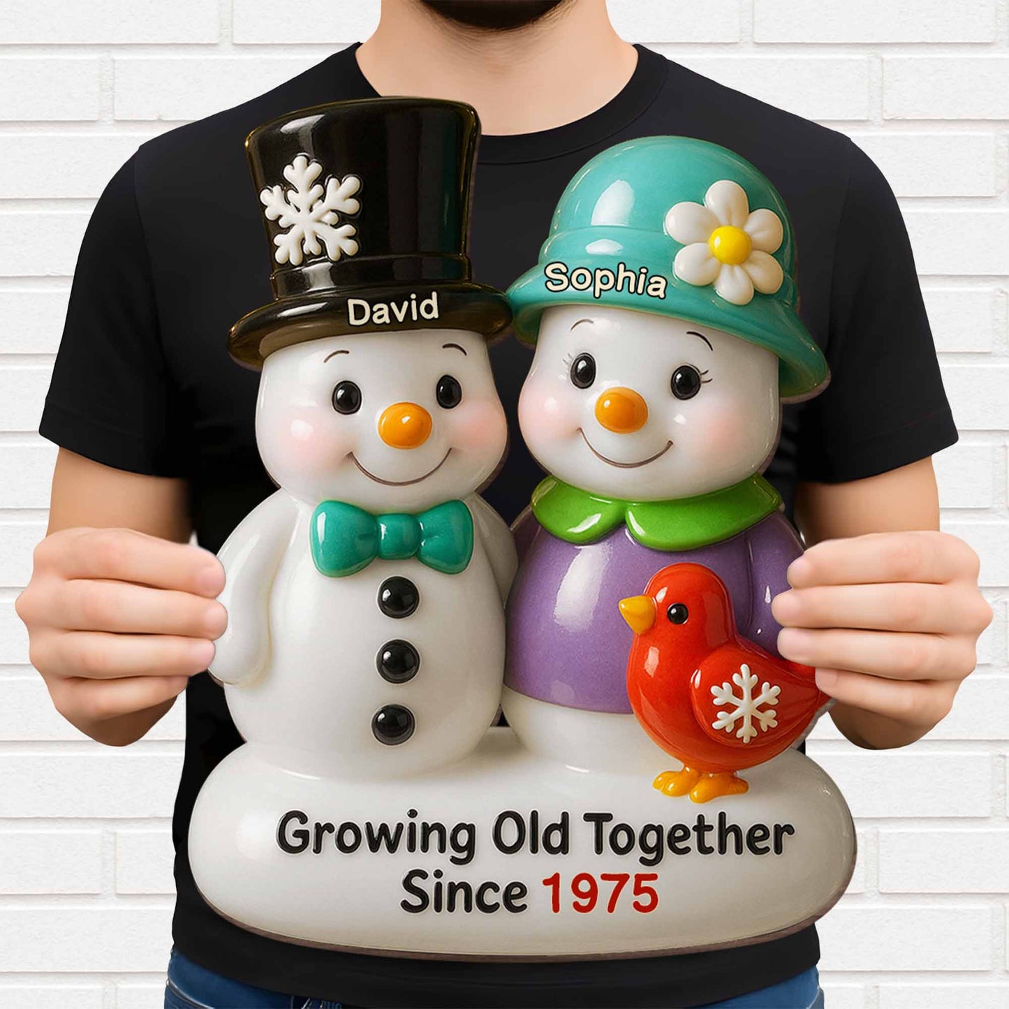 Growing Old Together, Snowmen and Bird