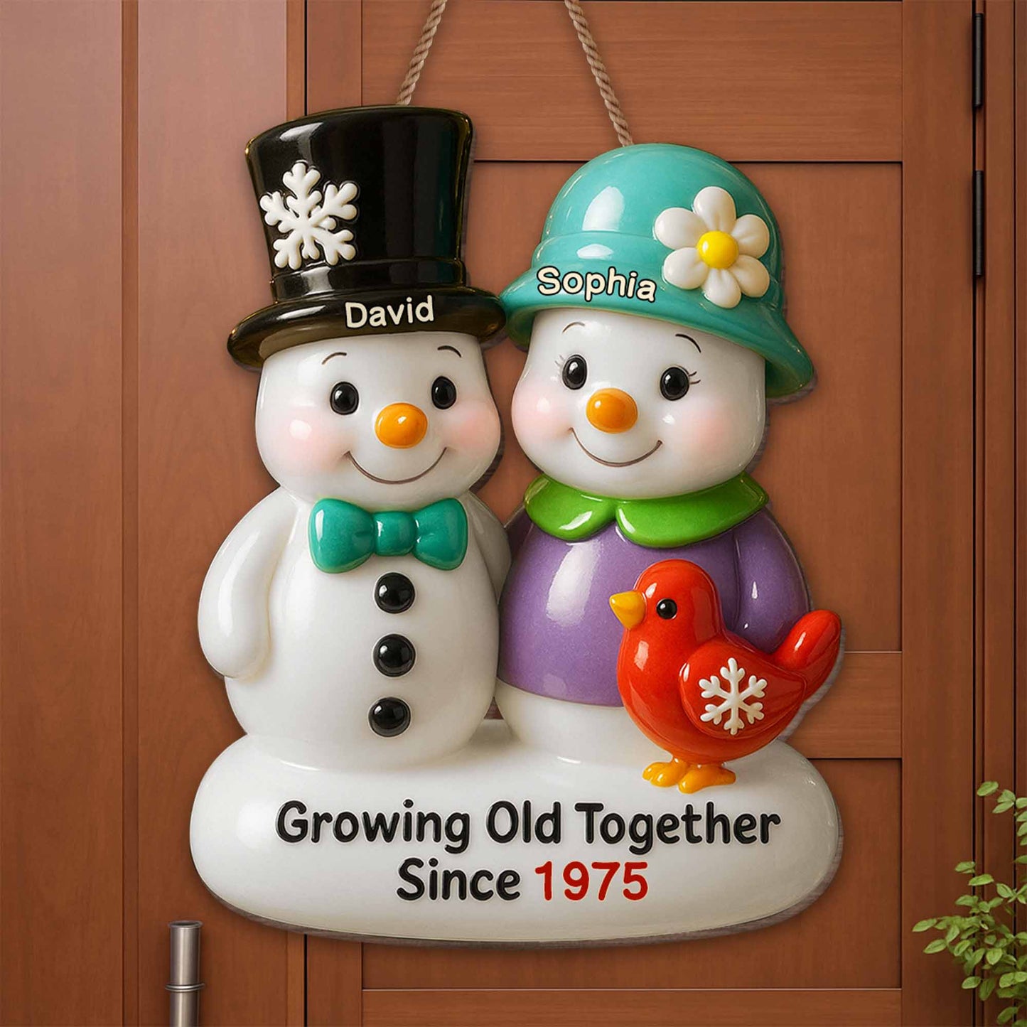 Growing Old Together, Snowmen and Bird
