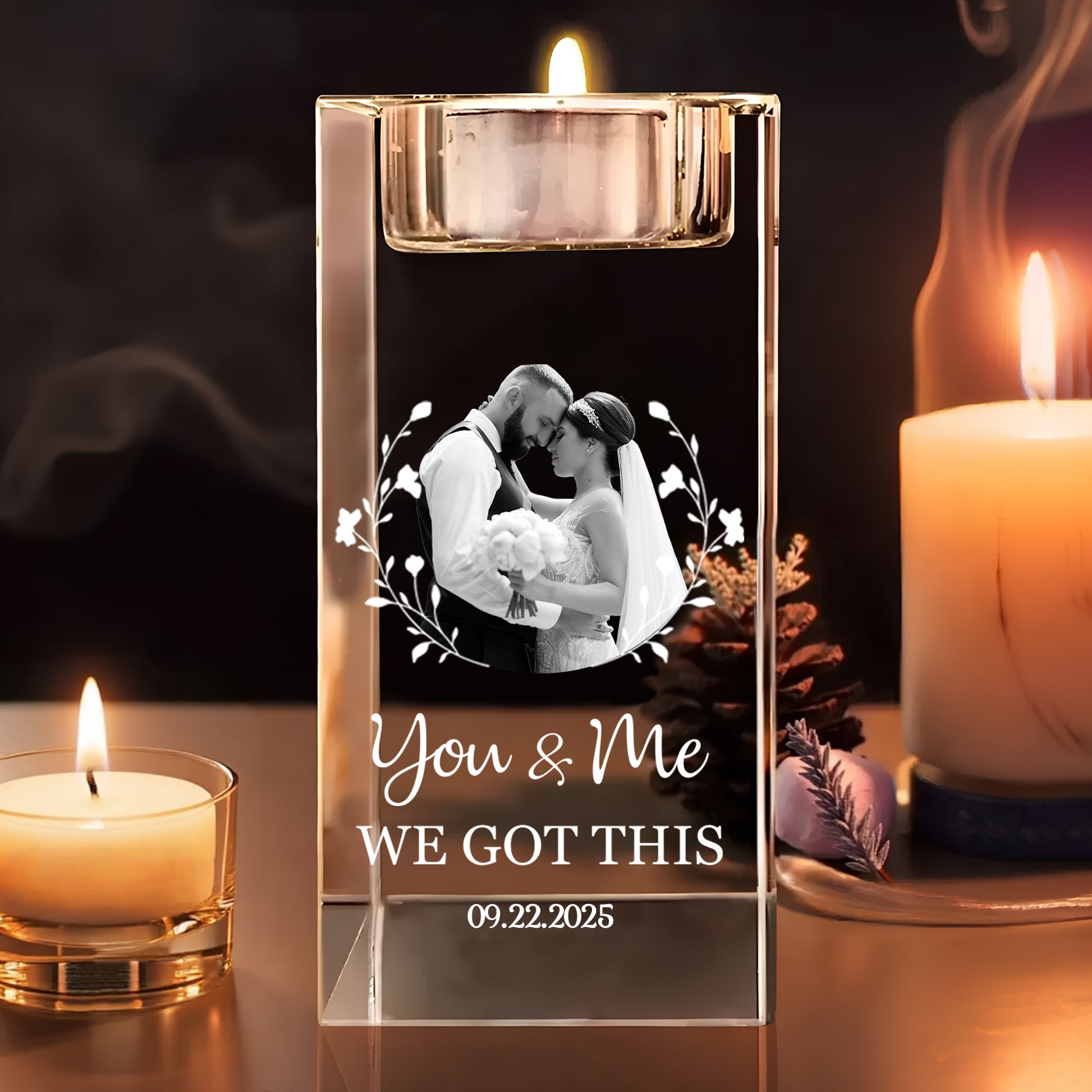 You & Me We Got This, Couple and Flowers