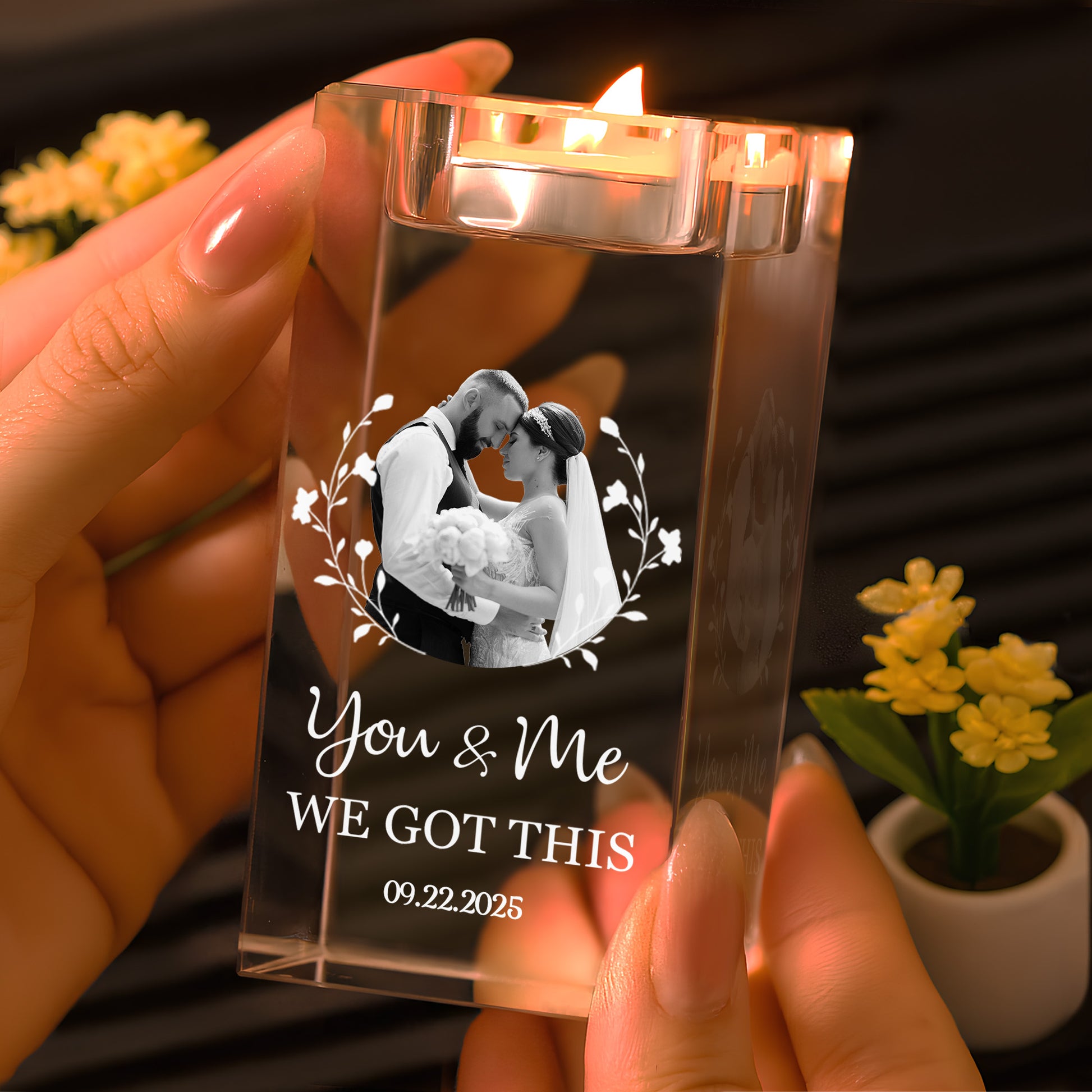 You & Me We Got This, Couple and Flowers