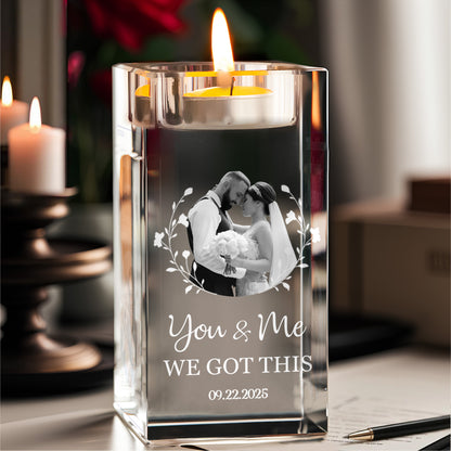 You & Me We Got This, Couple and Flowers