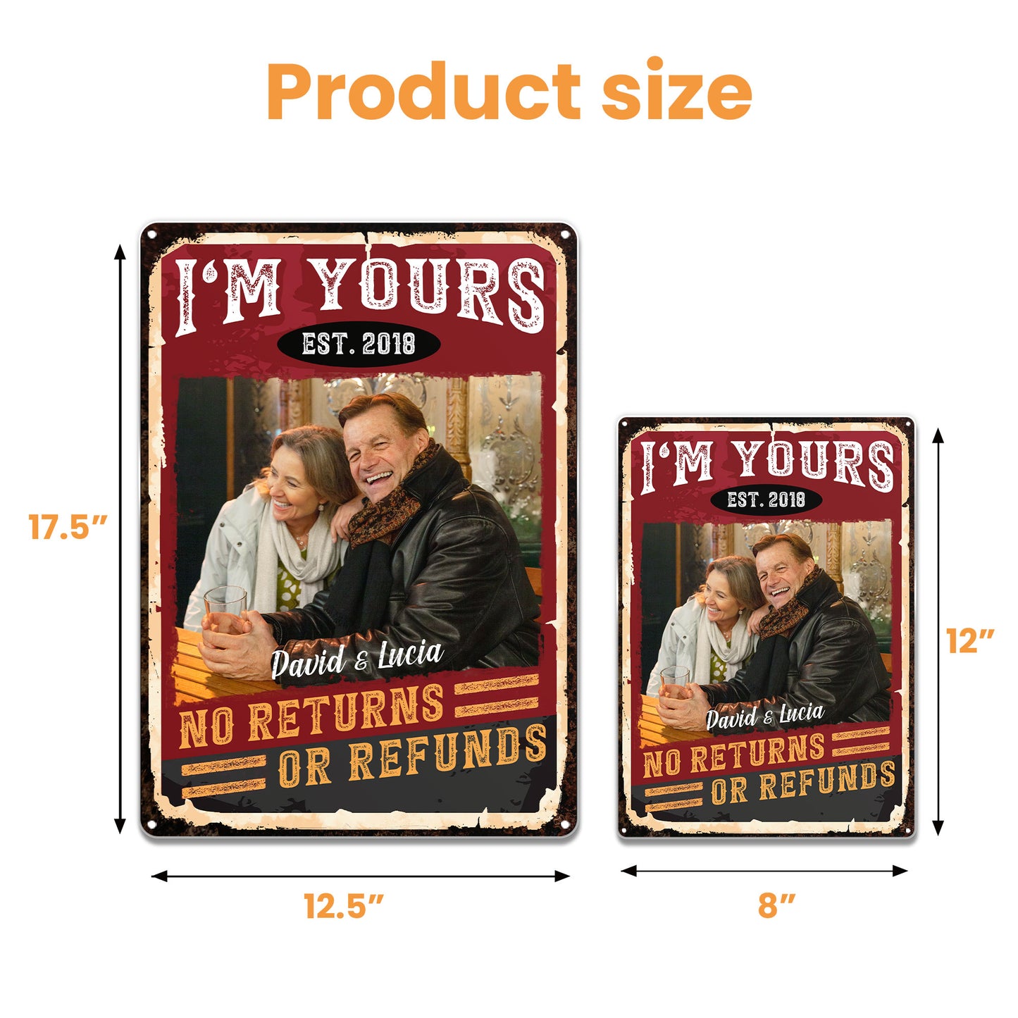 I'm Yours, No Returns Or Refunds, Couple Together