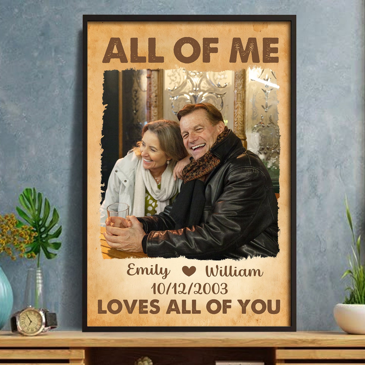 All Of Me Loves All Of You Couple Portrait