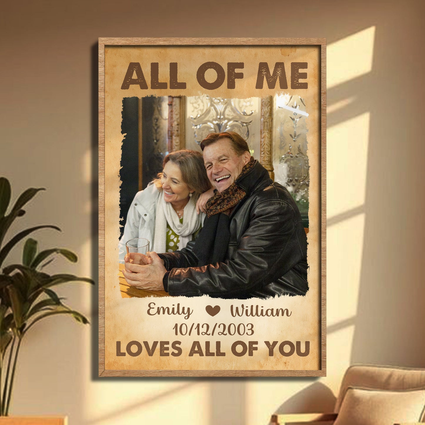 All Of Me Loves All Of You Couple Portrait