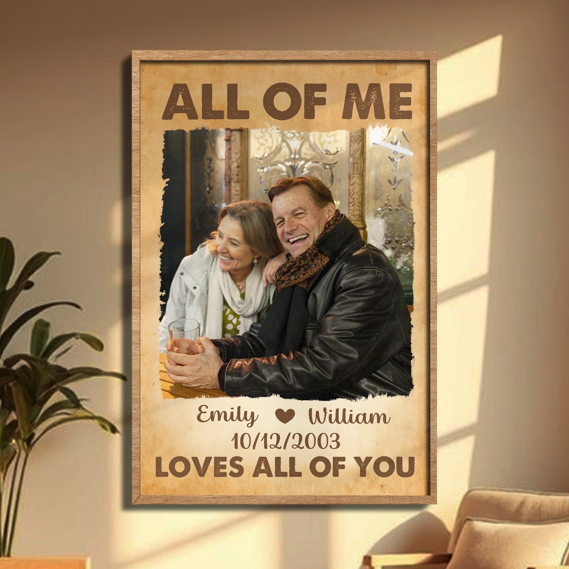 All Of Me Loves All Of You Couple Portrait