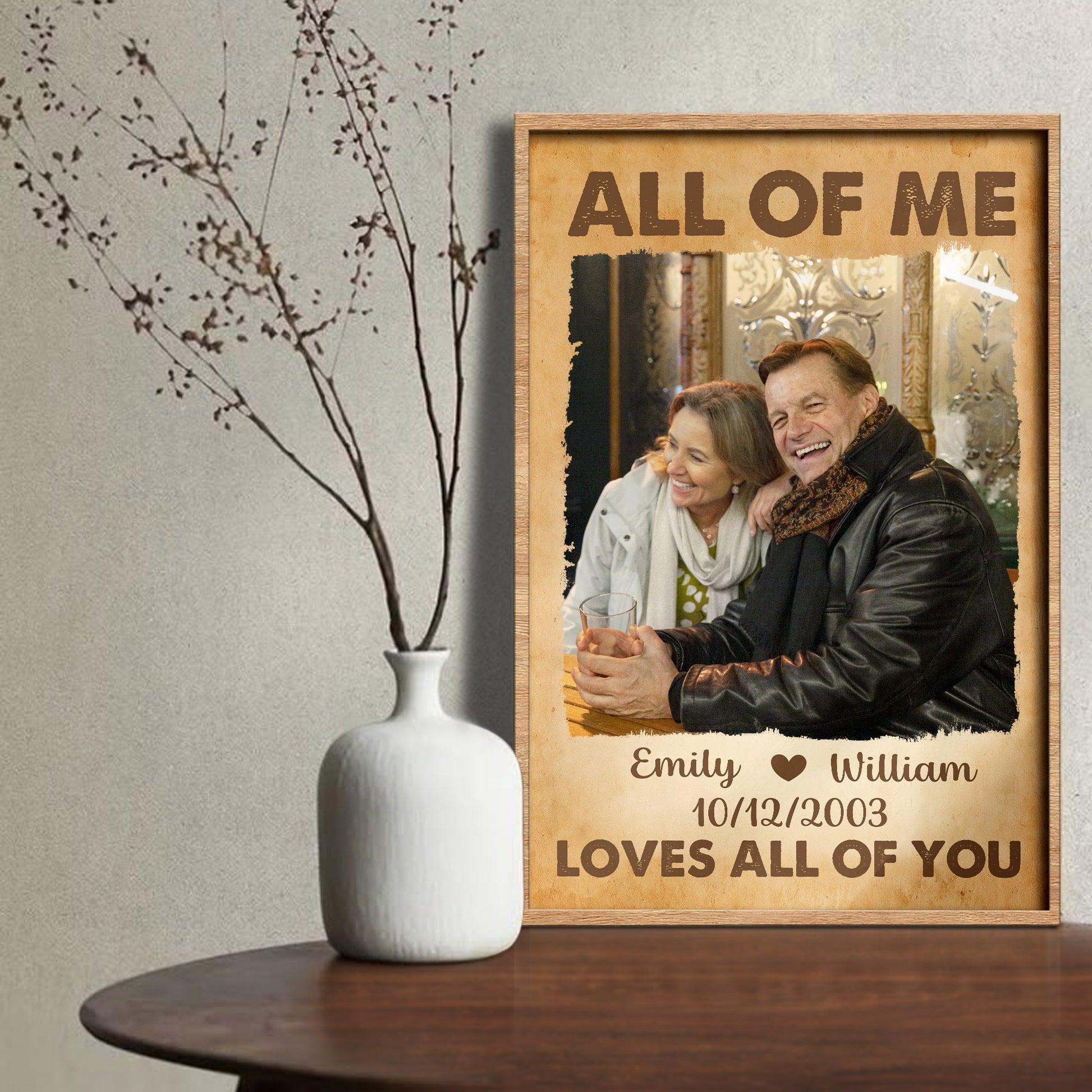 All Of Me Loves All Of You Couple Portrait