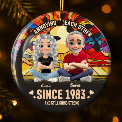 Annoying Each Other And Still Going Strong, Couple With Flowers