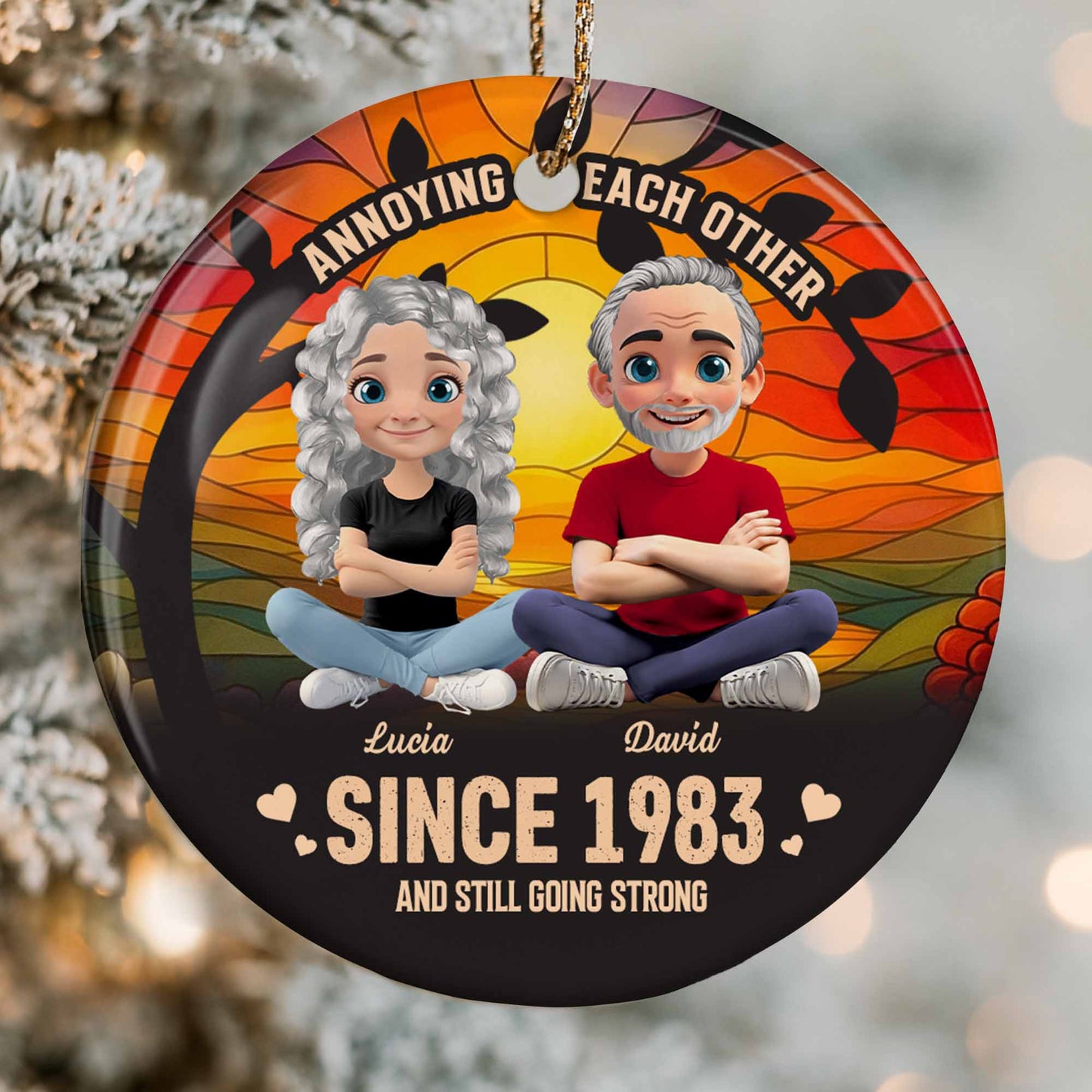 Annoying Each Other And Still Going Strong, Couple With Flowers