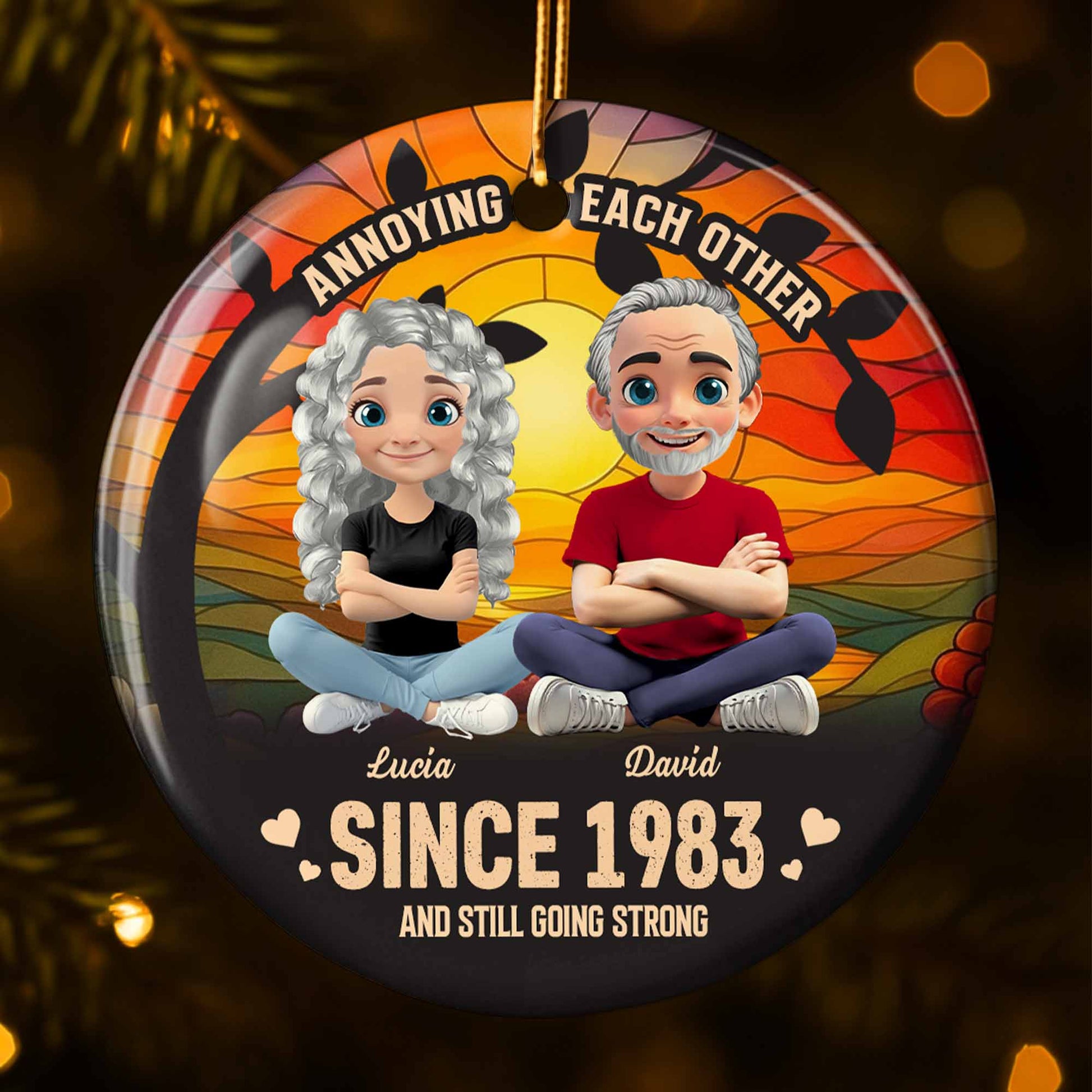 Annoying Each Other And Still Going Strong, Couple With Flowers