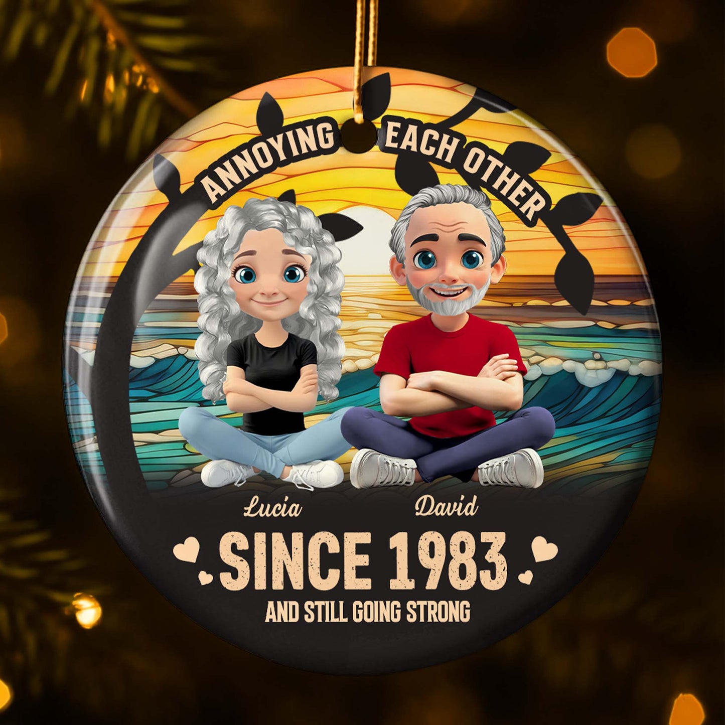 Annoying Each Other And Still Going Strong, Couple With Flowers