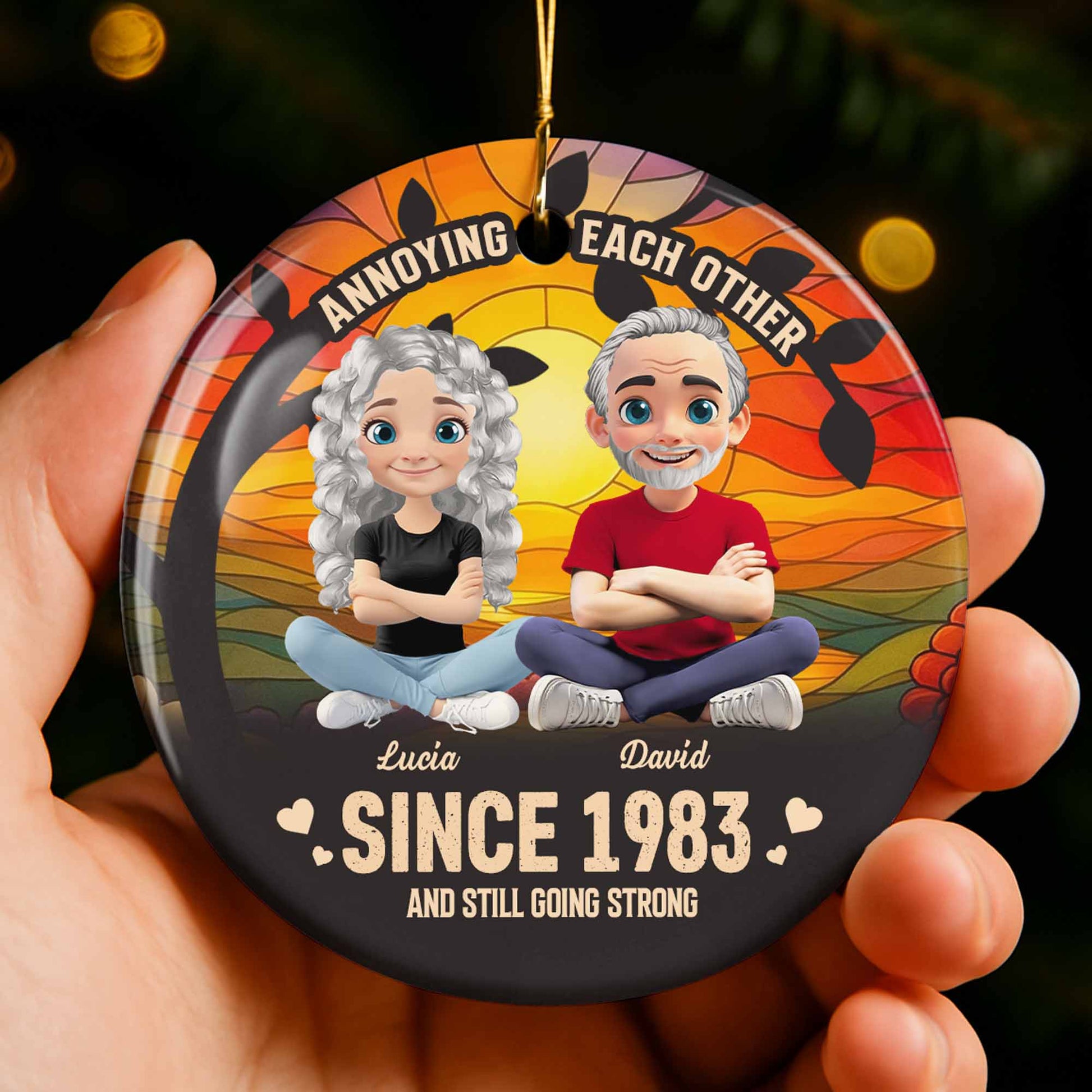 Annoying Each Other And Still Going Strong, Couple With Flowers