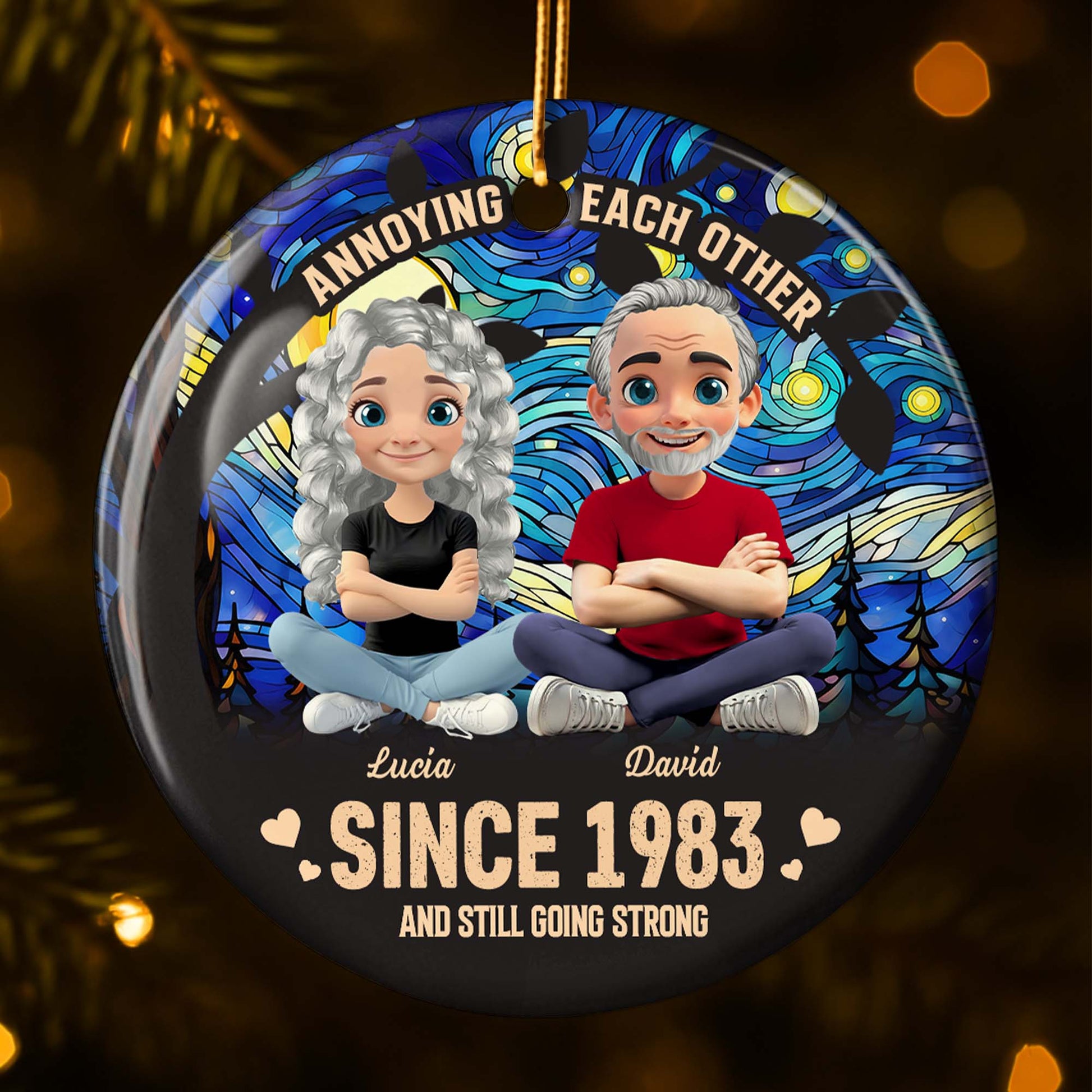 Annoying Each Other And Still Going Strong, Couple With Flowers