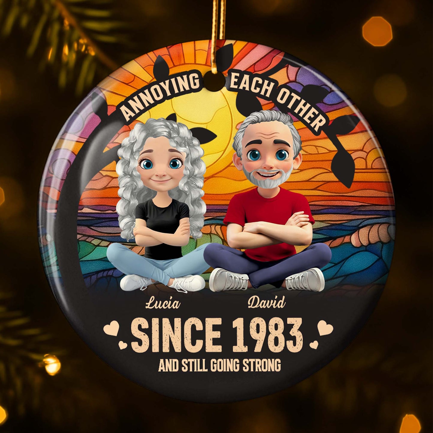 Annoying Each Other And Still Going Strong, Couple With Flowers