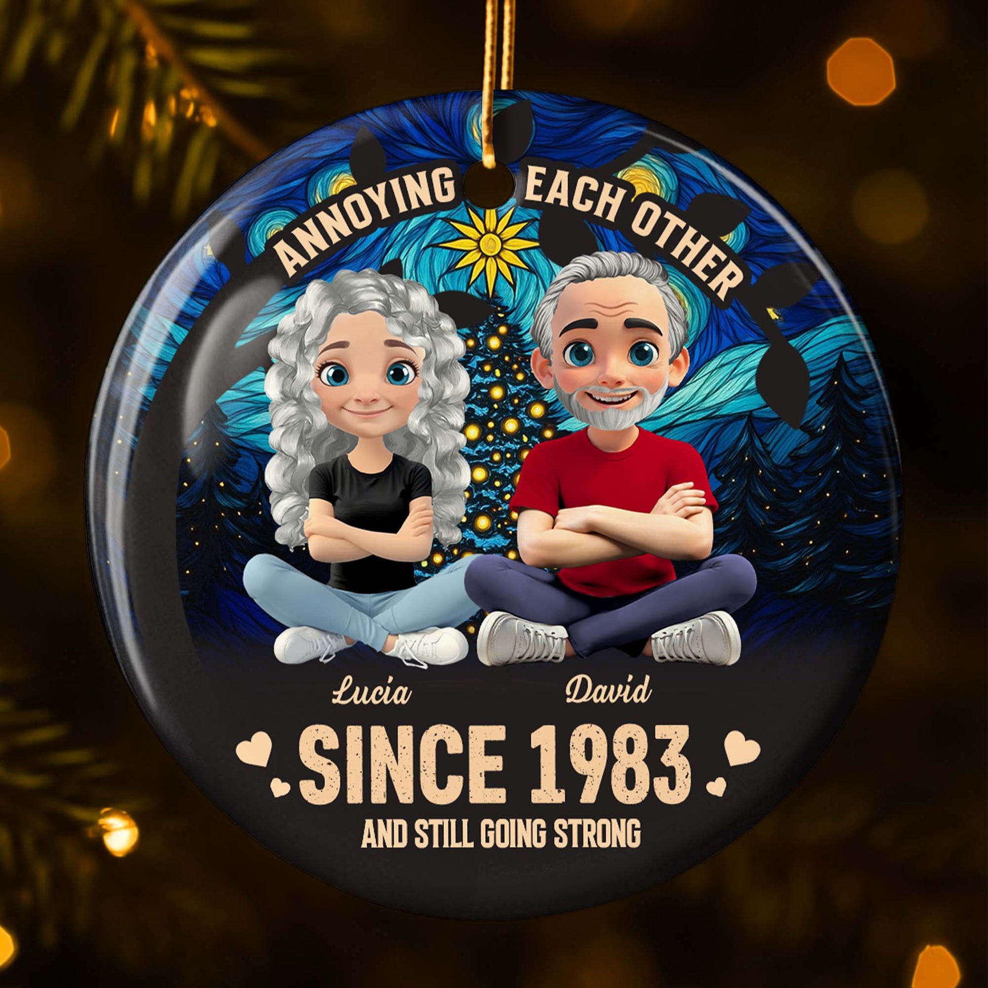 Annoying Each Other And Still Going Strong, Couple With Flowers