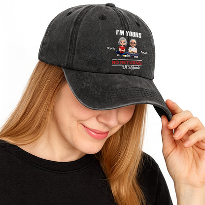 I'm Yours No Returns Or Refunds With Cartoon Couple