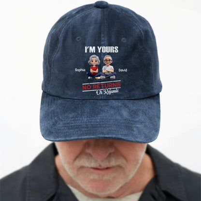 I'm Yours No Returns Or Refunds With Cartoon Couple